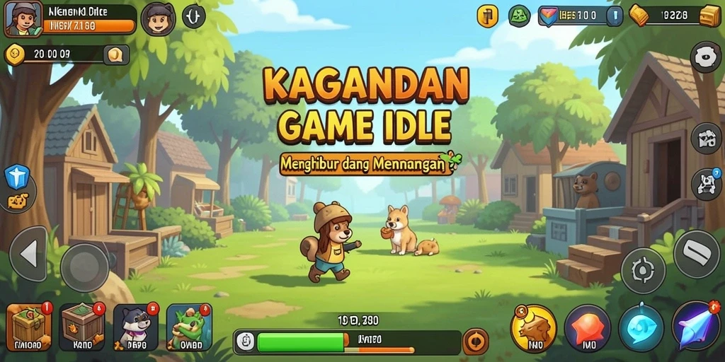 Tampilan gameplay KAGANDAN yang seru dan menghibur.