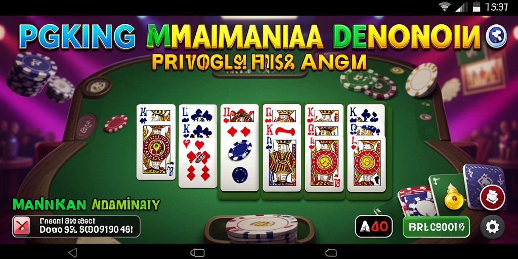 Screenshot gameplay PGKING menampilkan aksi seru permainan Domino.