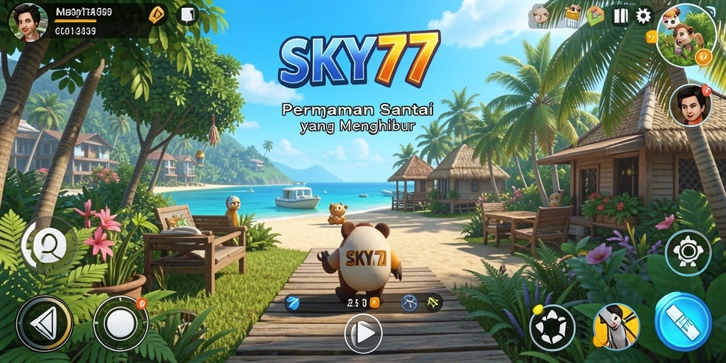 Screenshot gameplay SKY77 menunjukkan keseruan permainan Casual.