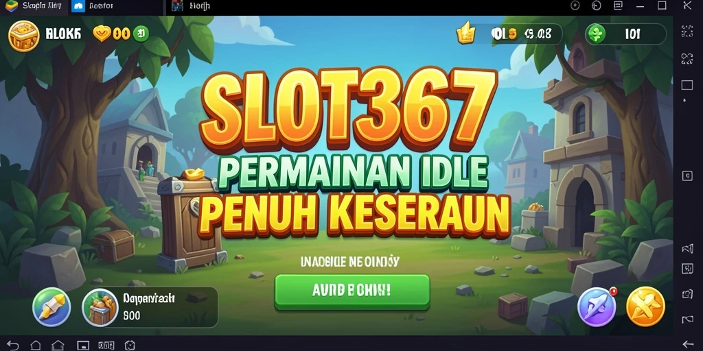 Screenshot utama SLOT367 menampilkan gameplay seru permainan Idle.
